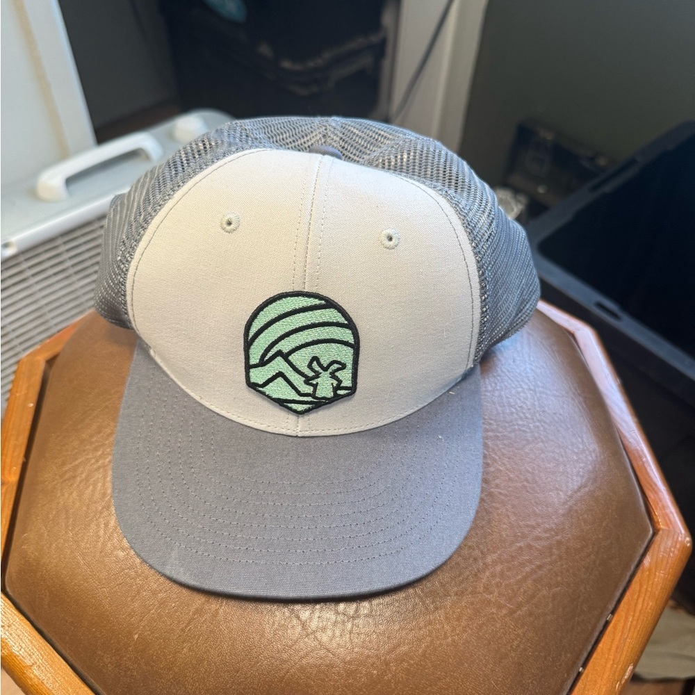 Dutch Bros Gray and White Hat